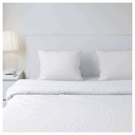 ДВАЛА Наволочка, білий, 50x60 см, 60149970, IKEA, ІКЕА, DVALA, фото 2