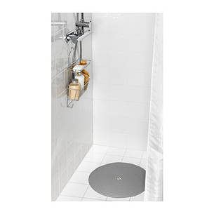 ДОППА, Каучуковий килимок для душу, темно-сірий, 103.102.24, IKEA, ІКЕА, DOPPA, фото 2