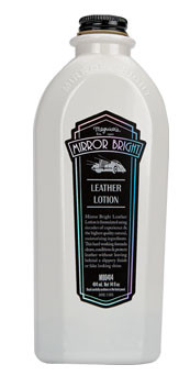 Очищувач і лосьйон для шкіри - Meguiar's Mirror Bright™ Leather Lotion 414 мл (MB0414EU)