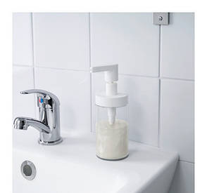 ТАККАН Дозатор для рідкого мила, білий, 90322303, ІКЕА, IKEA, TACKAN, фото 2