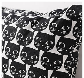 МАТТРАМ Подушка, белый, черный, 50320023, ИКЕА, IKEA, MATTRAM, фото 2