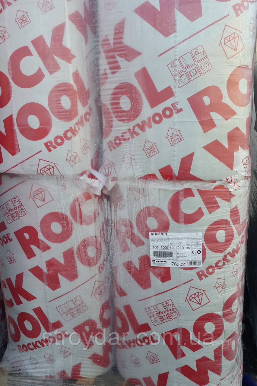 Утеплитель Rockwool Rockmin 100 мм - фото 6 - id-p34304863