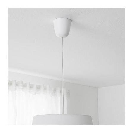 ХЕММА Шнур-підвісний, білий, 1.8 м, 10386577, ІКЕА, IKEA, HEMMA, фото 2