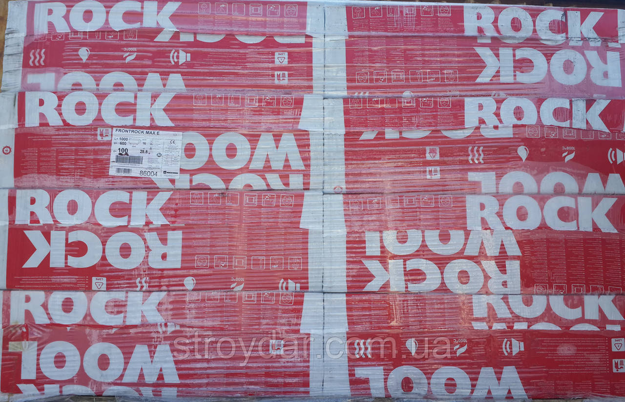 Утеплювач Rockwool Frontrock super 100 мм, фото 1