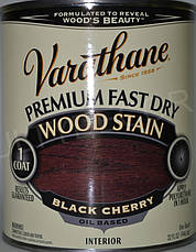 Морилка для дерева Varathane, колір черешня (Black Cherry), банка 0,946 л, фото 3