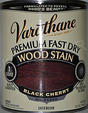 Морилка для дерева Varathane, колір черешня (Black Cherry), банка 0,946 л, фото 6