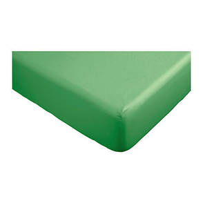 ДВАЛА Простирадло натяжна, зелений, 180х200 см, 00296474, IKEA, ІКЕА, DVALA, фото 2