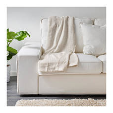 ГУРЛИ, Плед, бело-бежевый, 120x80 см, 90204903, ИКЕА, IKEA, GURLI,, фото 2