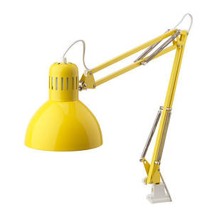 ТЕРЦИАЛ Лампа настільна, жовтий, 40372866, IKEA, ІКЕА, TERTIAL, фото 2