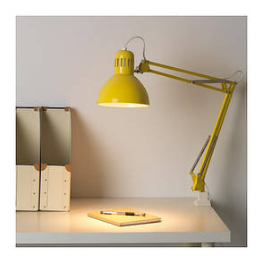 ТЕРЦИАЛ Лампа настільна, жовтий, 40372866, IKEA, ІКЕА, TERTIAL, фото 2
