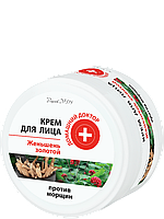Крем для обличчя Женьшень Золотий "Против зморшок" 100 мл Домашній Доктор