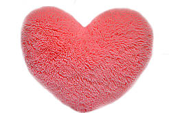 Плюшева Подушка Серце 50 см Рожева