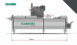 Термоформер для м'ясних виробів SC190S