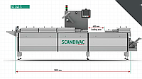 Термоформер для мясных и колбасны изделий SC240M