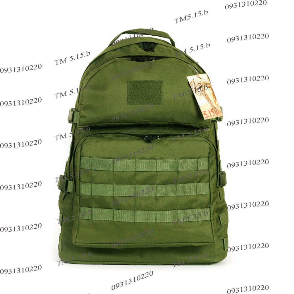 Тактический походный супер-крепкий рюкзак 40 литров олива. Армия, рыбалка, охота, туризм, спорт - фото 2 - id-p537249481
