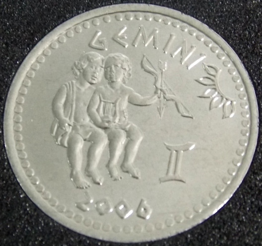Монетарімад 10985ів 2006 р. Близнюки, фото 1