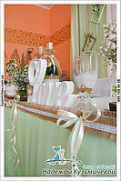 Свежесть природы на Вашей свадьбе. Свадьба в стиле рустик, кафе "Самарканд", г. Полтава. 6