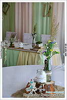 Свежесть природы на Вашей свадьбе. Свадьба в стиле рустик, кафе "Самарканд", г. Полтава. 8