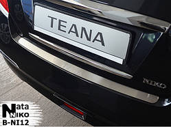 Накладка на задний бампер Nissan Teana II *2008-2013