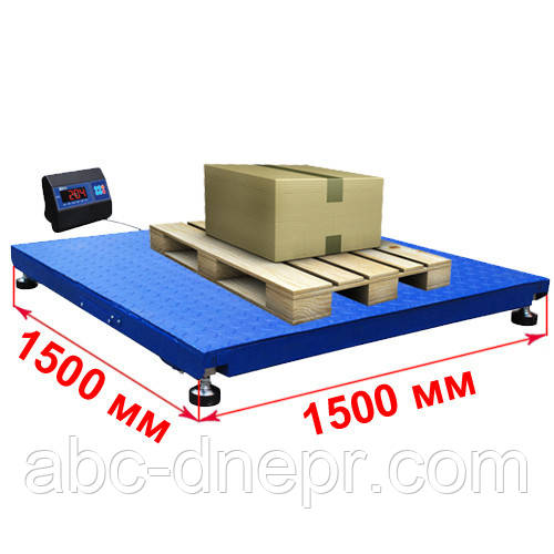 Ваги платформні 1500х1500 (1000, 1500, 2000, 3000 кг)