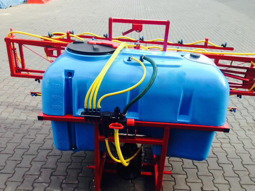 Обприскувач навісний Wirax (Польща 800 л./14 м), фото 1