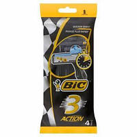 Станок BIC 3 лезвия Action (4шт.)