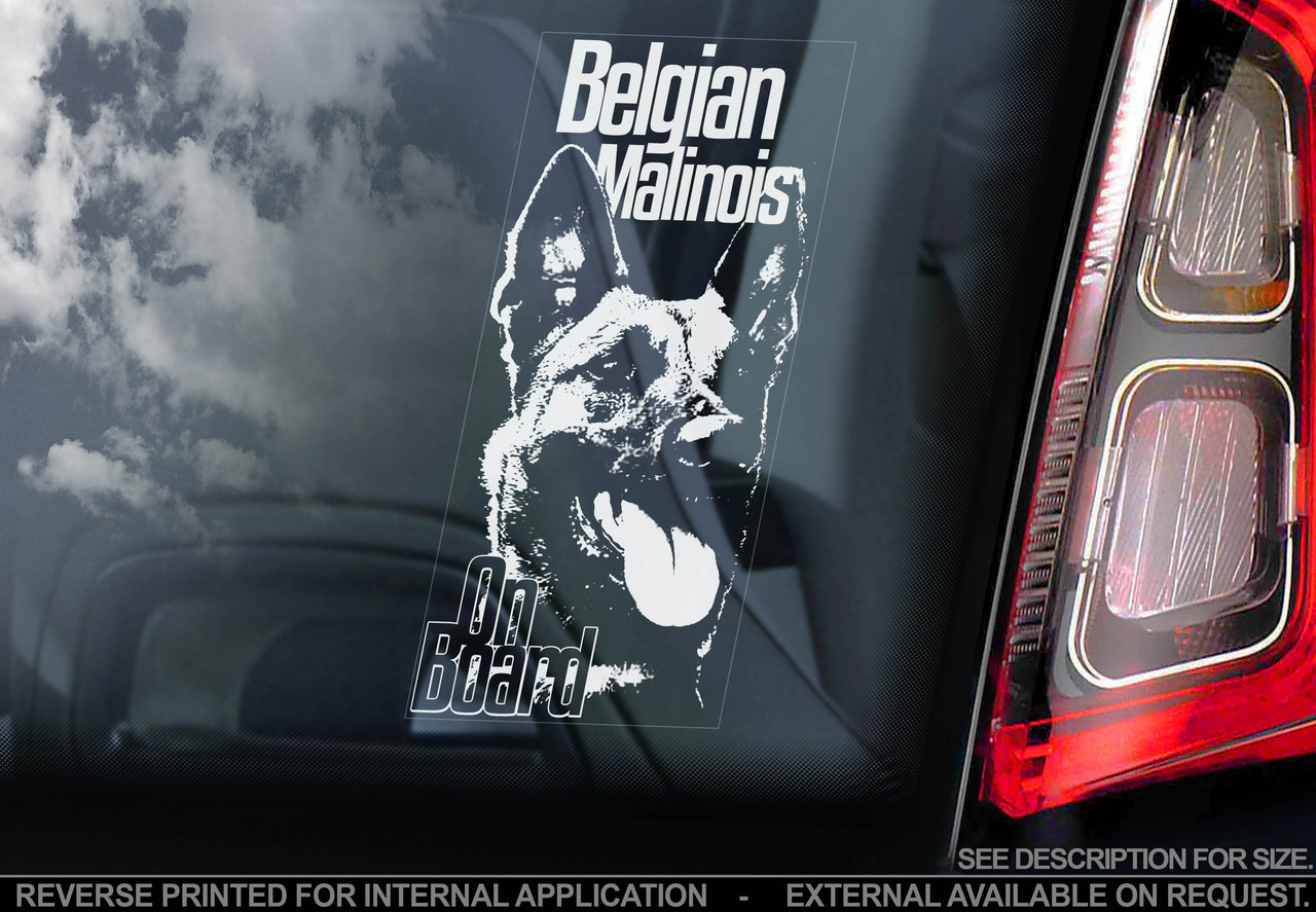 Бельгійський Малинуа (Бельгійська вівчарка) (Belgian Malinois) стикер, фото 1