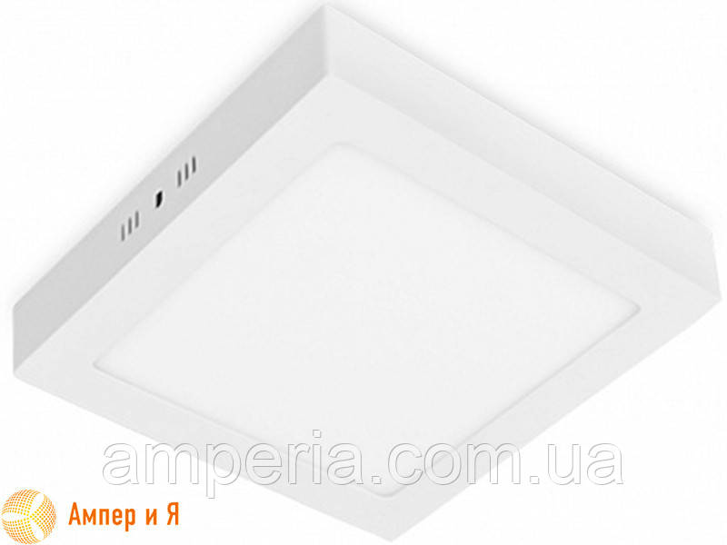 Світильник світлодіодний квадратний накладний Downlight EUROLAMP LED 24 W 4000 K