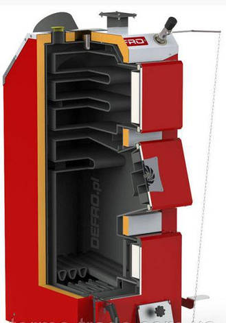 Котел твердопаливний Defro Optima Komfort Plus 10 кВт, фото 2