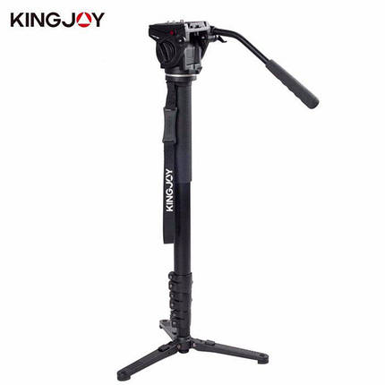 Професійний монопод Kingjoy MP-3008F + VT-3510, фото 1