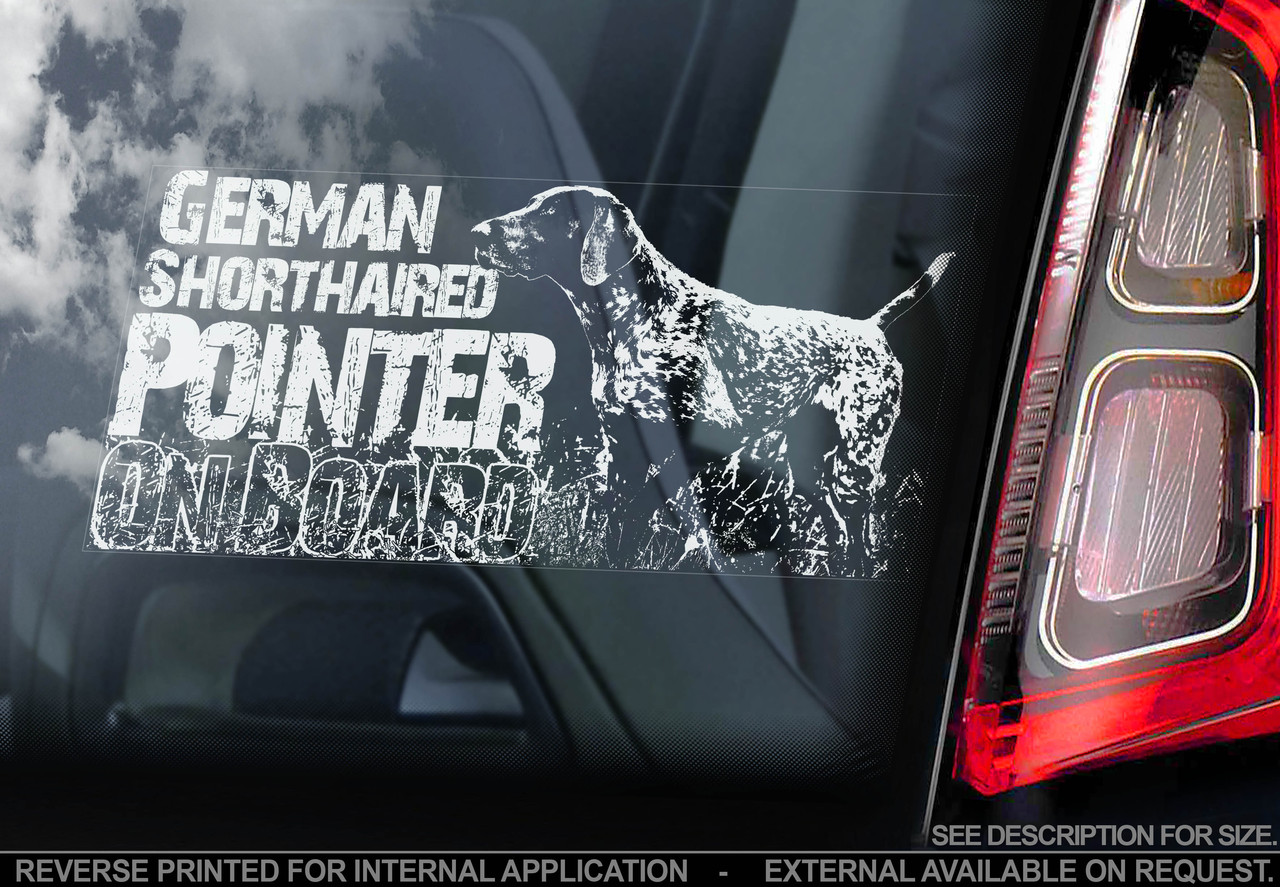 Німецька короткошерста легова (курцхаар) (поїнтер) стикер, фото 1