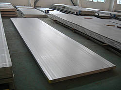 Лист неіржавкий, Розмір: 2,50 x 1500 x 3000 AISI 304-2B Вага аркуша, кг 90