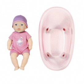 Лялька MY FIRST BABY ANNABELL - ЛЮБЛЮ КУПАТИСЯ (30 см, з ванночкою)