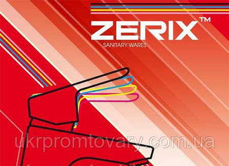 Одинважільний змішувач для умивальника ZERIX Z1033 на гайці, фото 3