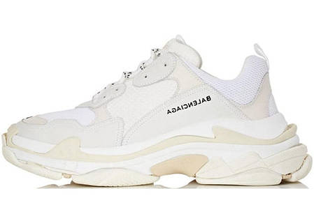 Кроссовки мужские Balenciaga Triple S White баленсиага белые. ТОП Реплика ААА класса., фото 2