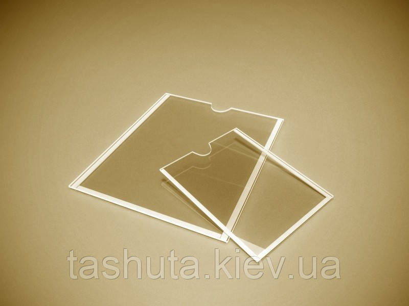 Прозрачный пластиковый карман для стендов А6 (105х148) Ташута  (31-12030-04)