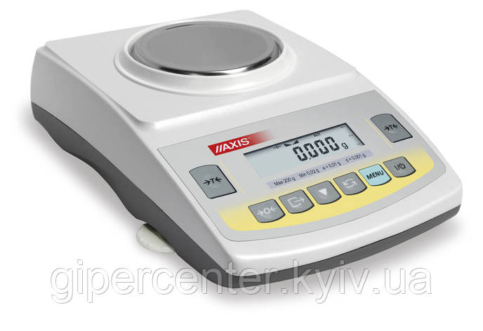 Ваги лабораторні Axis ADG 600C до 600 г, дискретність 0,002 г, фото 1