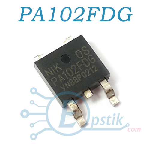 PA102FDG MOSFET транзистор P-канал 20В 10А TO252