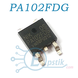 PA102FDG MOSFET транзистор P-канал 20В 10А TO252