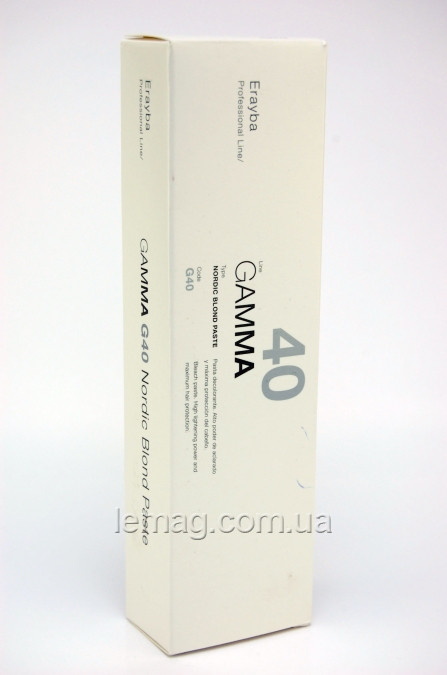 Erayba GAMMA G40 Рідка паста "НОРДІК" з антижелтым ефектом, 150 мл
