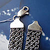 Срібний браслет, 200мм, 30 грам, плетіння потрійний Бісмарк, фото 2