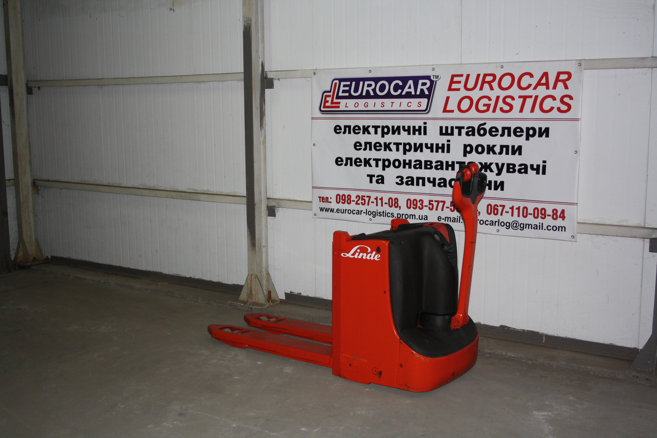 Б/У Електровізок штабелер LINDE T 16L 2012 г