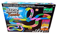 Автотрек светящийся - Magic Tracks Mega Set, 18 ft Speedway (366 деталей)