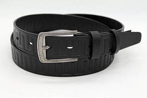 Стильний шкіряний ремінь 35 мм  класичний  