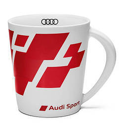 Чашка Audi Sport Porcelain White Red (3291600400)