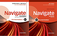 Комплект Navigate підручник та робоий зошит (Student's Book + Workbook). B1 Pre-intermediate