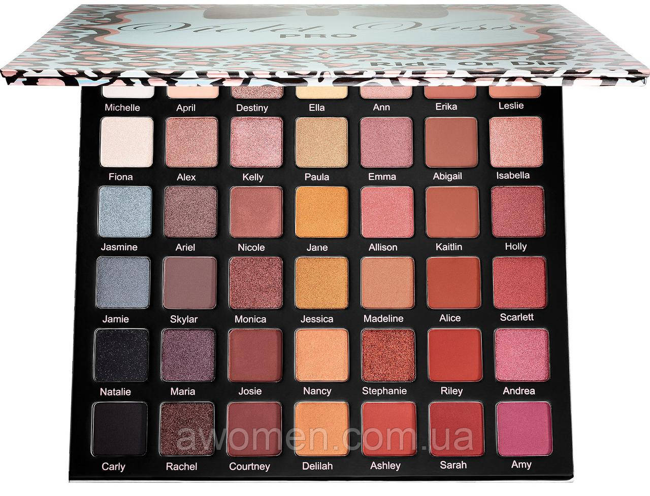 Тіні для очей VIOLET VOSS Pro Ride Or Die Eye Shadow Palette (42 кольори), фото 1