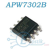 APW7302B синхронный DC/DC преобразователь напряжения 0.9-20В 2А SOP8