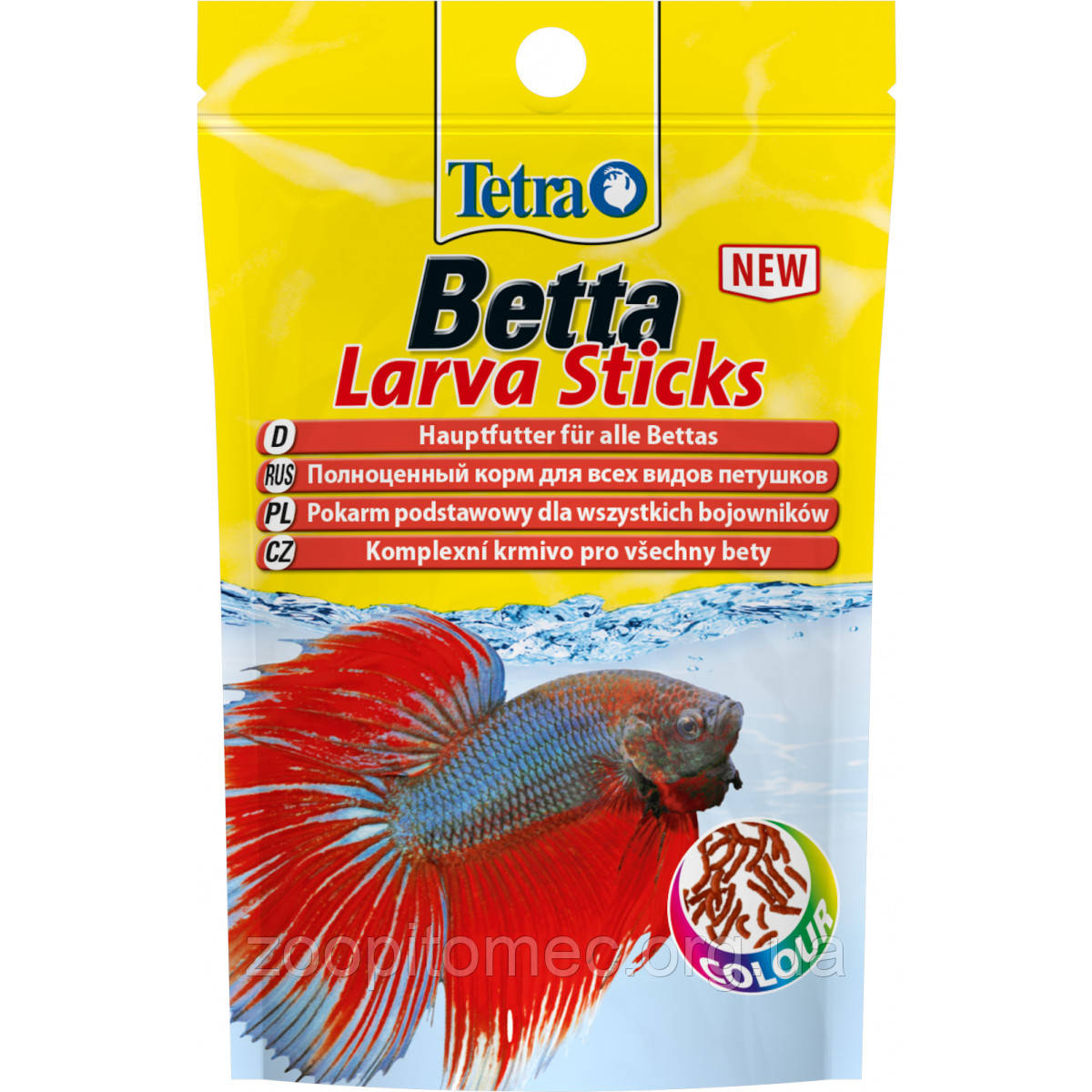 Корм TЕTRA (Тетра) BETTA Larva ST для півників, 5 м