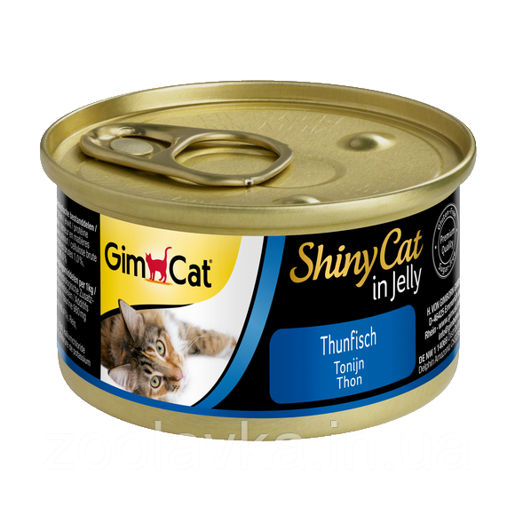 Консерви Gimpet ShinyCat Тунець 70 г, фото 1